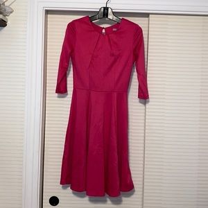 Orsay dress 3/4 sleeves, pink, Size S -fg
